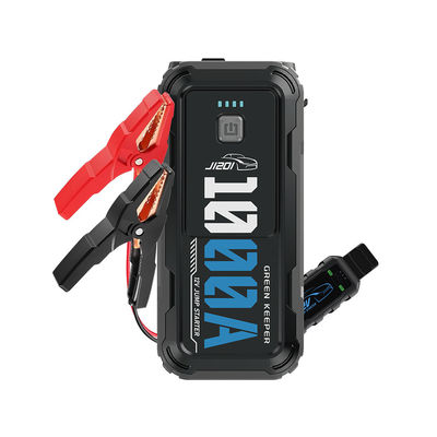 1000A 12V 휴대용 자동차 전력 은행 LED 라이트와 USB-A 충전 출력
