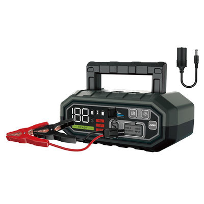 모든 자동차 4인 1 휴대용 배터리 점프 스타터 16000~24000mAh 전력 은행 총 출력 18W