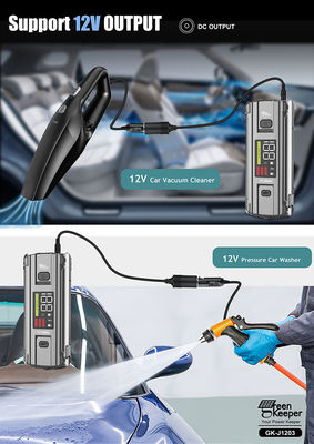 소형 자동차용 다기능 휴대용 리?? 배터리 자동차 점프 스타터 12V 20000mAh