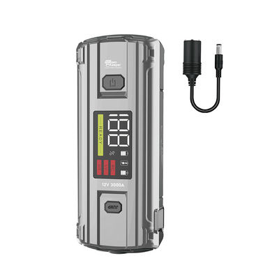 그린 키퍼 2024 3000A 20000mAh 고전력 배터리 점프 스타터 LED 조명
