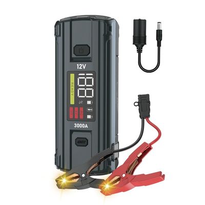 자동차 배터리 Jump Starter UltraSafe 슈퍼 콘덴시터 3000A 차량용 파워 뱅크 트럭