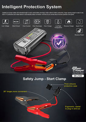 차량 트럭 및 자동차용 UltraSafe 3000A 고 방출 배터리 부스터 팩