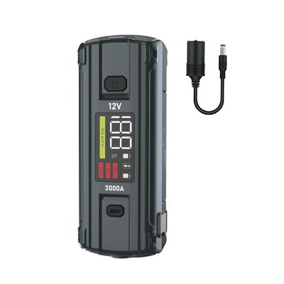 LCD 화면 기능 울트라세이프 12V 24V 3000A 배터리 부스터 팩 자동차 점프 스타터