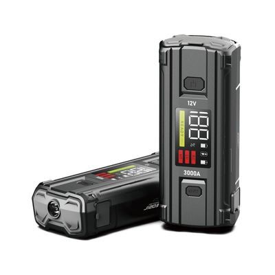 LCD 화면 기능 울트라세이프 12V 24V 3000A 배터리 부스터 팩 자동차 점프 스타터