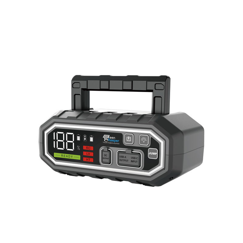모든 자동차 4인 1 휴대용 배터리 점프 스타터 16000~24000mAh 전력 은행 총 출력 18W